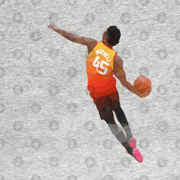 Donovan Mitchell by xavierjfong